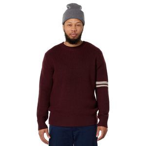 LABEL Go-to Sweater Burgundy/Putty SM